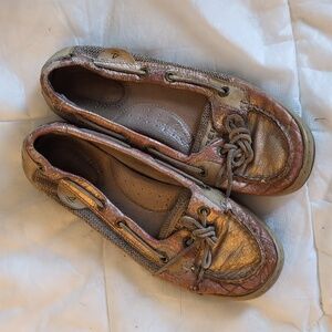 👾Sperry Rose Gold Top-siders